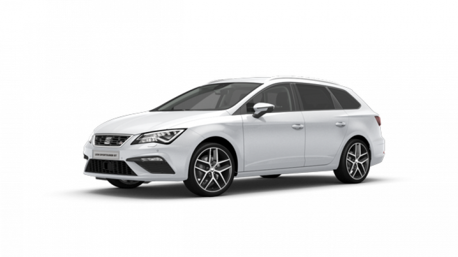 Seat Leon Sportourer, ST FR 2.0 TDI CR 184k DSG, barva bílá