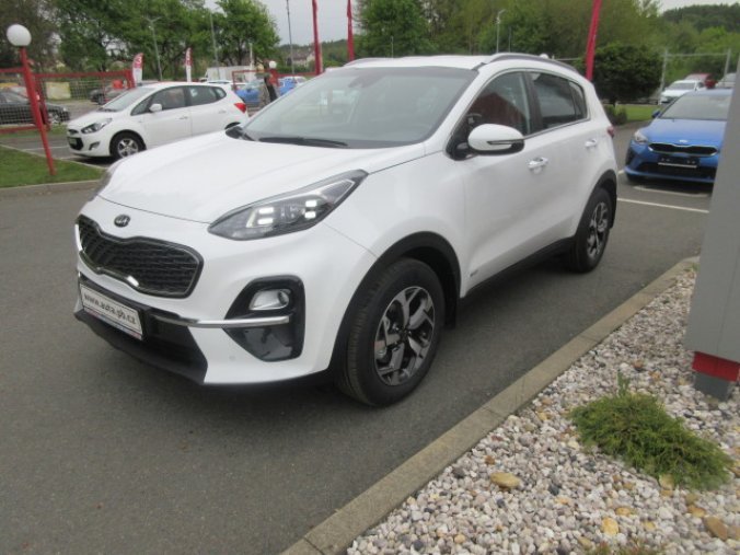 Kia Sportage, 1.6 T-GDI 7DCT 4x4 TOP, barva bílá