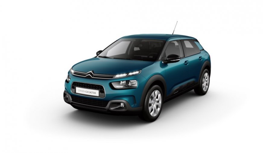 Citroën C4 Cactus, 1.2 PureTech 110, barva modrá