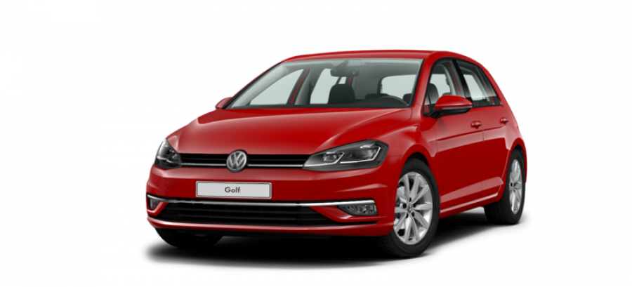 Volkswagen Golf, ME 1,0 TSI BMT OPF 6G, barva červená