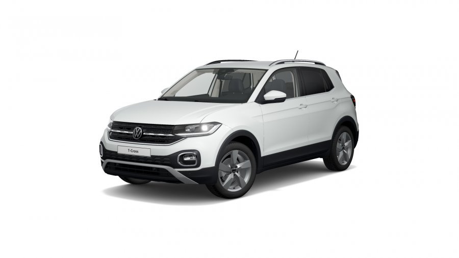 Volkswagen T-Cross, T-Cross Style 1,0 TSI 81 kW 7DSG, barva bílá