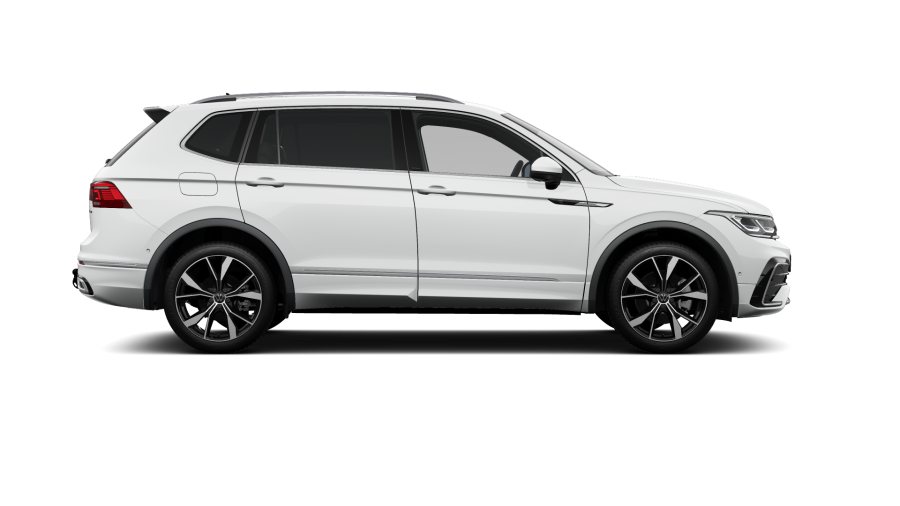 Volkswagen Tiguan Allspace, Allspace R-Line 2,0 TDI 147 kW 4M 7DSG, barva bílá