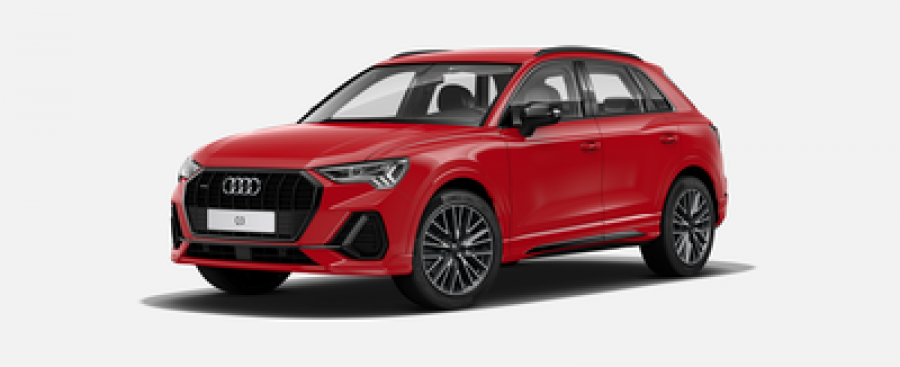 Audi Q3, S line 40 TFSI 140 kW q, barva červená