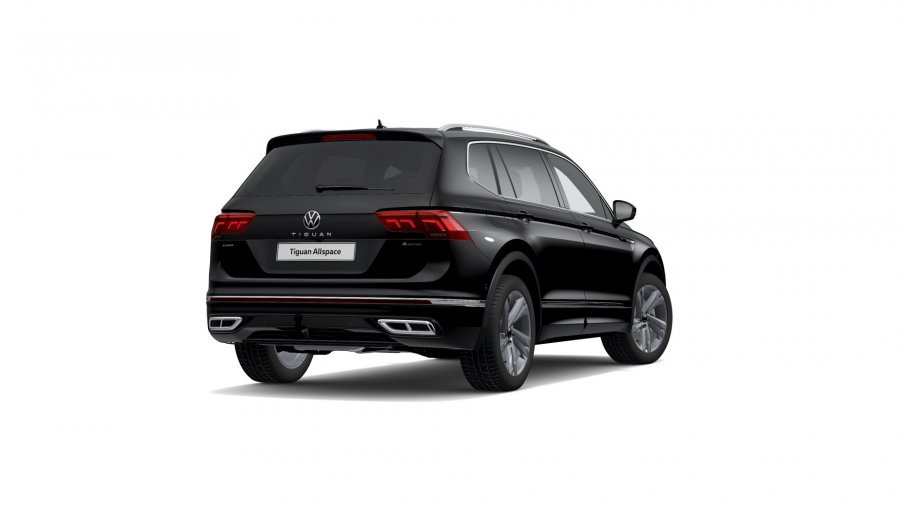 Volkswagen Tiguan Allspace, Allspace R-Line 2,0 TDI 147 kW 4M 7DSG, barva černá