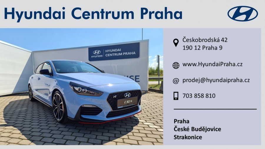 Hyundai i30, 2,0 T-GDI E-CVVT 202 kW (95 NAT) 6 st. man, barva modrá