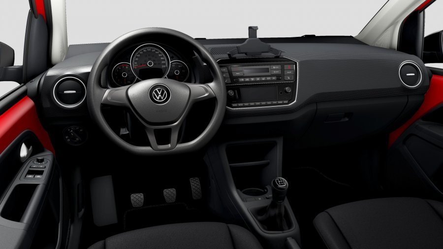 Volkswagen Up!, Black up! 1,0 MPI 5G, barva červená