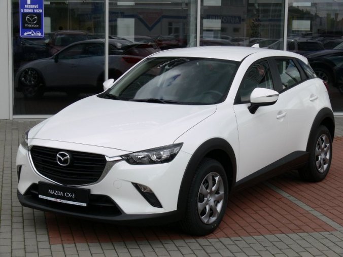 Mazda CX-3, 2.0 Skyactiv G121, barva bílá