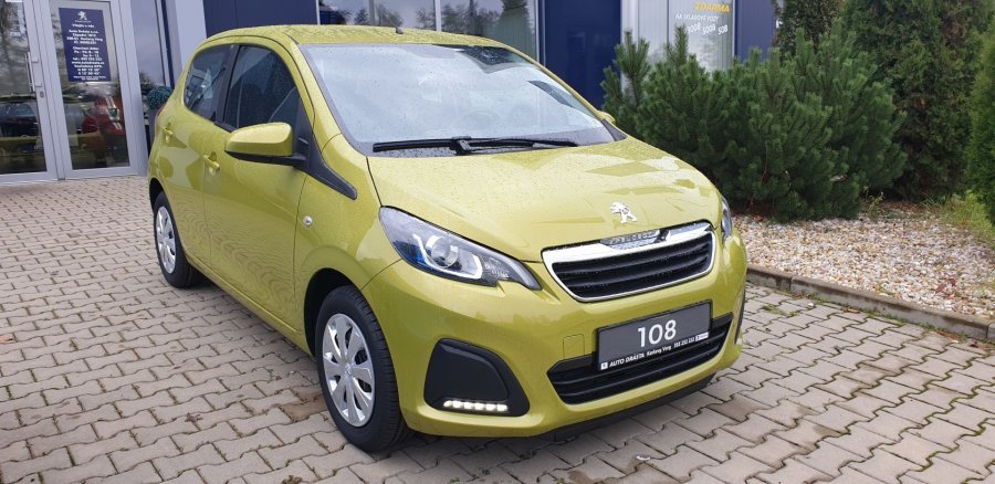 Peugeot 108, 5dv. ACTIVE 1.0 VTi 72 S&S MAN5, barva zelená