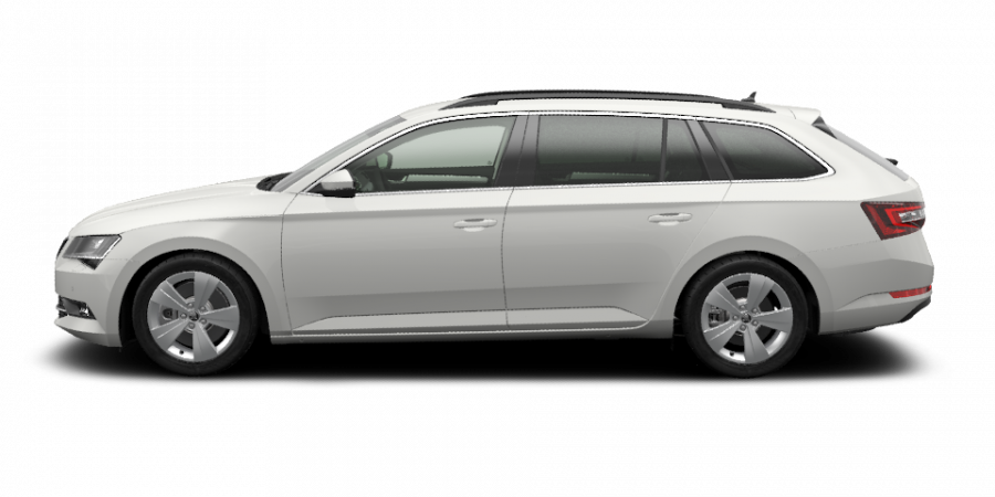 Škoda Superb, 2,0 TDI 140 kW 7-stup. automat. 4x4, barva bílá