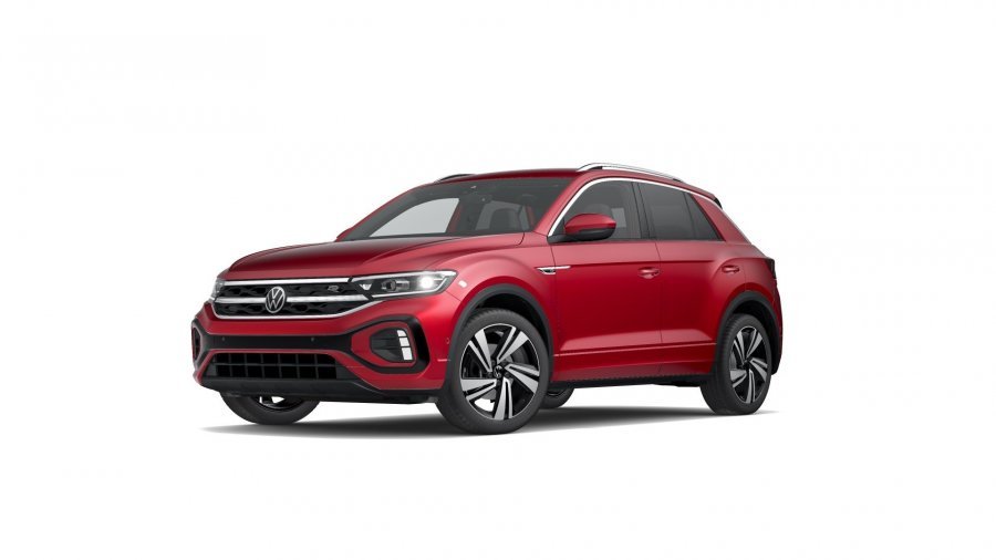 Volkswagen T-Roc, T-Roc R-Line 1,5 TSI 110 kW 7DSG, barva červená