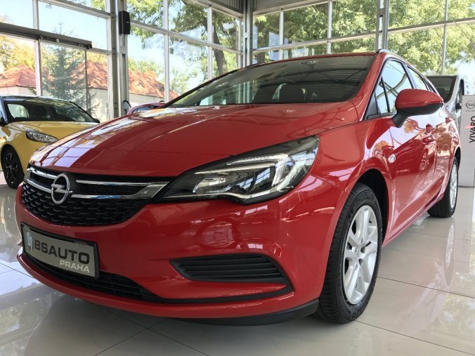 Opel Astra, Smile 1,4Turbo 92kW + ZPzdarma, barva červená