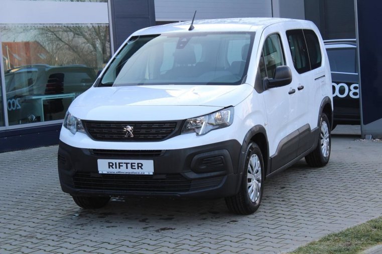 Peugeot Rifter, LONG ACTIVE 1.2 81kW, barva bílá