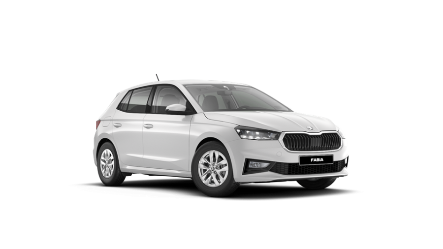 Škoda Fabia, 1,0 MPI 59 kW 5-stup. mech., barva bílá