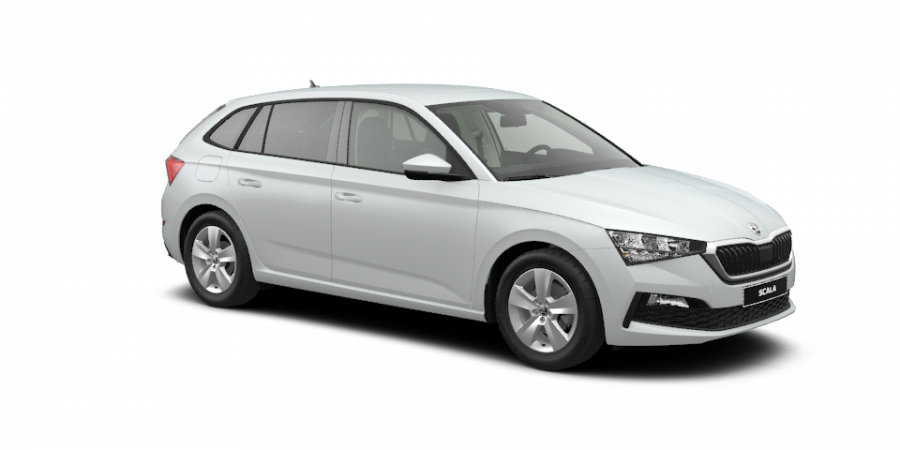 Škoda Scala, 1,6 TDI 85 kW 6-stup. mech., barva bílá