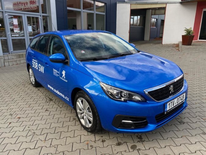 Peugeot 308, SW ACTIVE 1.5 BlueHDi 100 MAN6, barva modrá