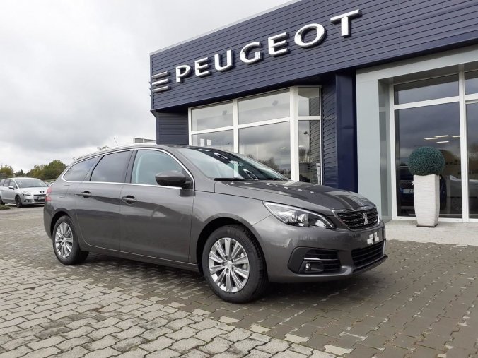 Peugeot 308, SW Allure 1,2 130k, barva šedá