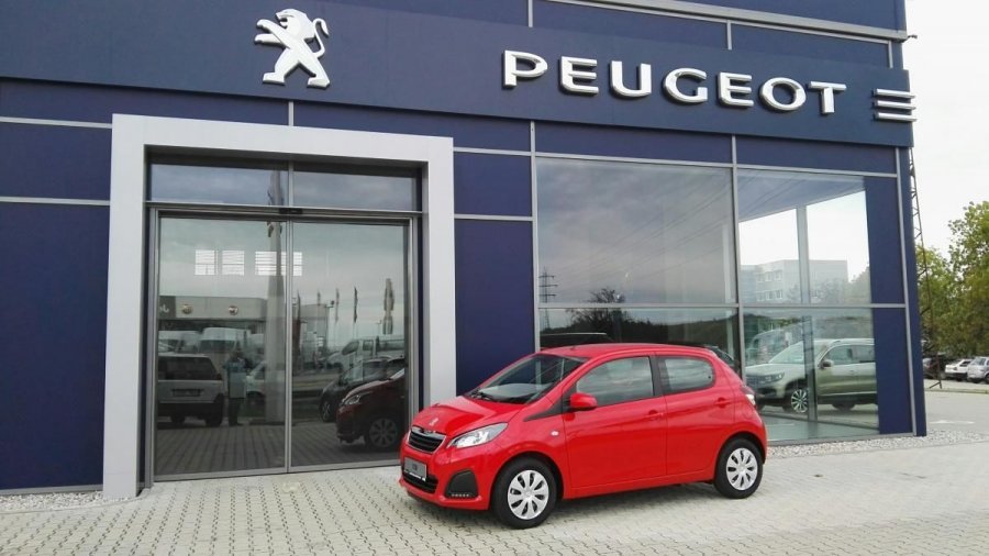 Peugeot 108, 5dv. ACTIVE 1.0 VTi 72k MAN5, barva červená