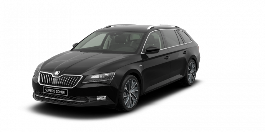 Škoda Superb, 2,0 TDI 140 kW 7-stup. automat. 4x4, barva černá