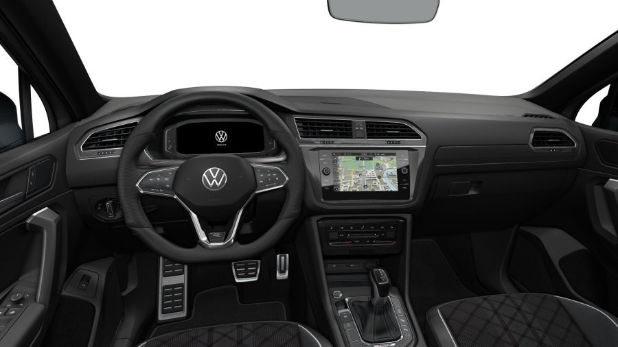 Volkswagen Tiguan Allspace, Allspace R-Line 2,0 TDI 142 kW 4M 7DSG, barva stříbrná