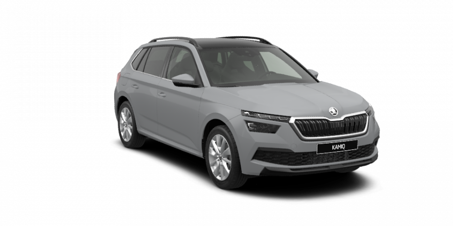 Škoda Kamiq, 1,5 TSI 110 kW 6-stup. mech., barva šedá