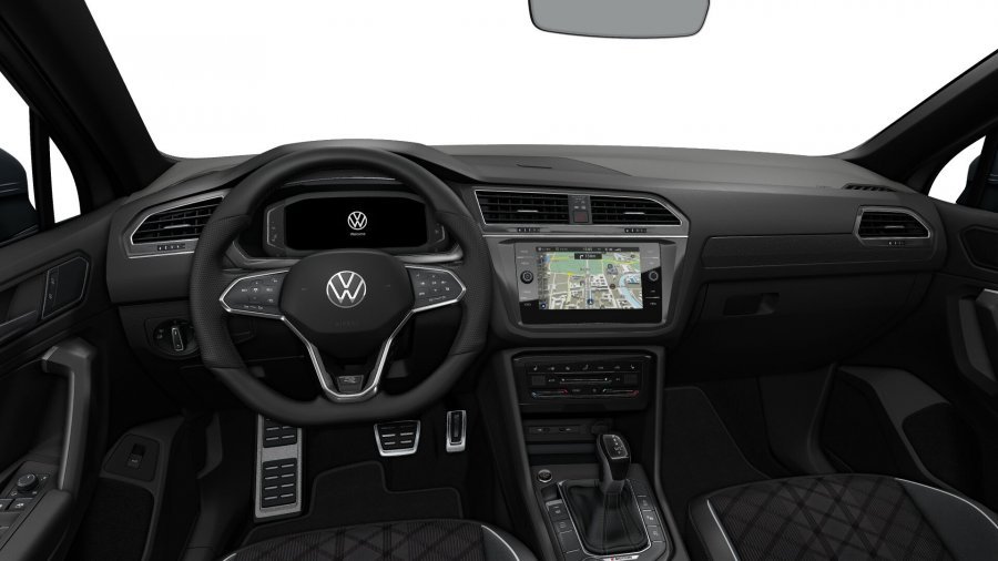 Volkswagen Tiguan Allspace, Allspace R-Line 2,0 TDI 110 kW 4M 7DSG, barva stříbrná