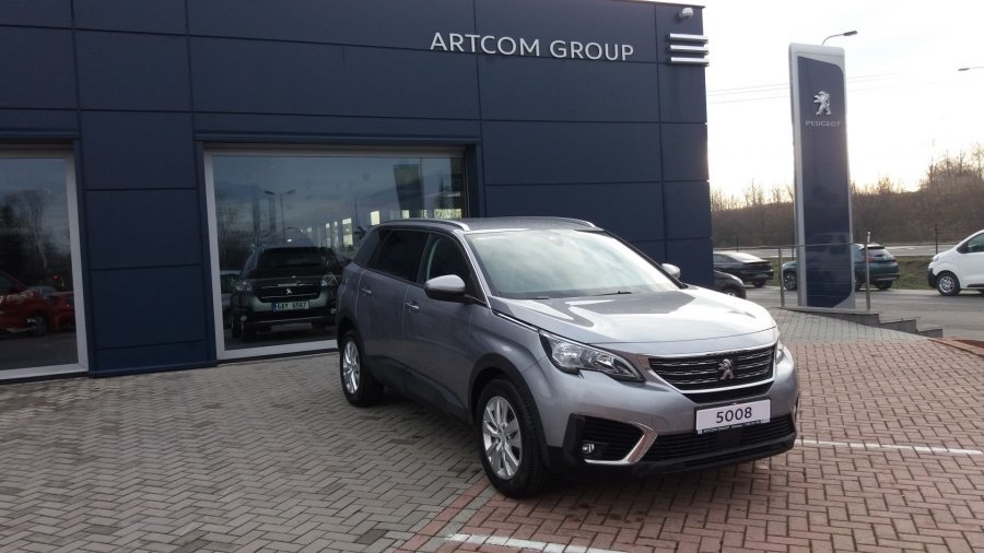 Peugeot 5008, 5008 ACTIVE 1.2 PureTech 130 S&S EAT8, barva šedá