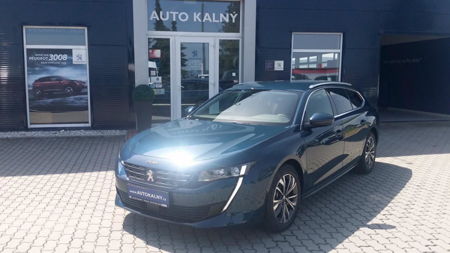 Peugeot 508, SW ALLURE BlueHDi 160 S&S, barva modrá