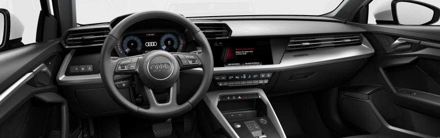 Audi A3, A3 Spb 35 TFSI CoD 110kW, barva bílá