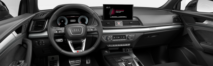 Audi Q5 Sportsback, Q5 SB S line 45 TFSI 195kW quattro, barva modrá