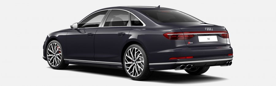 Audi A8, S8 TFSI 420 kW quattro, barva černá