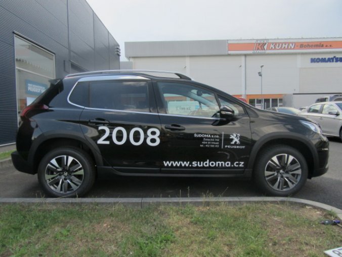 Peugeot 2008, ALLURE 1,2 PureTech 82k MAN5, barva černá