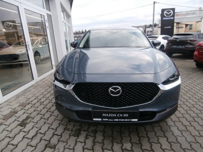 Mazda CX-30, 2,0i 122 PS, barva modrá