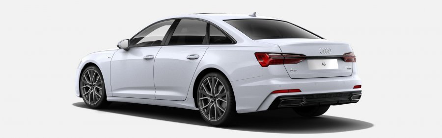 Audi A6, A6 Sport 45 TDI quattro, barva bílá