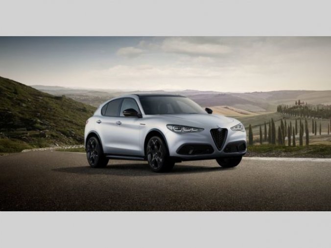 Alfa Romeo Stelvio, 2.0 Turbo 280k Q4 COMPETIZIONE, barva šedá