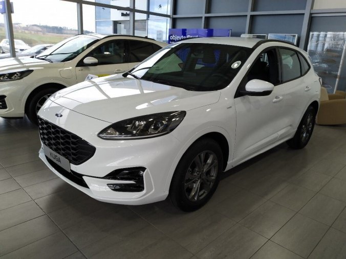 Ford Kuga, ST-Line, 5dveřová, 1.5 EcoBoost 110 kW/150 k, 6st. manuální, barva bílá