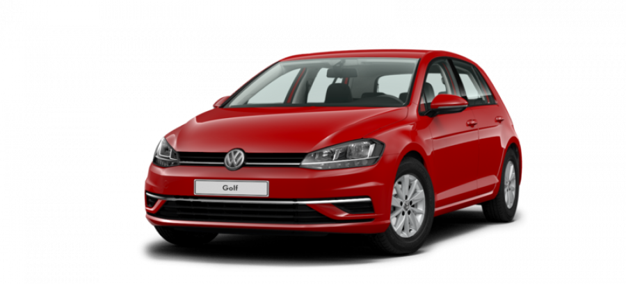 Volkswagen Golf, CL 1,0 TSI BMT OPF 6G, barva červená