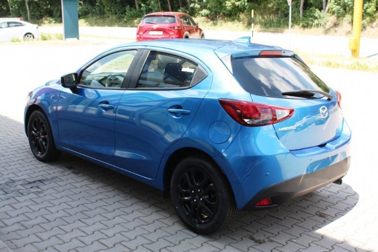 Mazda 2, SKYACTIV-G, barva modrá