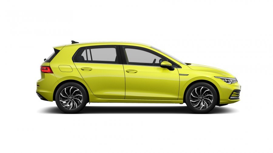 Volkswagen Golf, Golf Style 1,5 eTSI 7DSG mHEV, barva žlutá