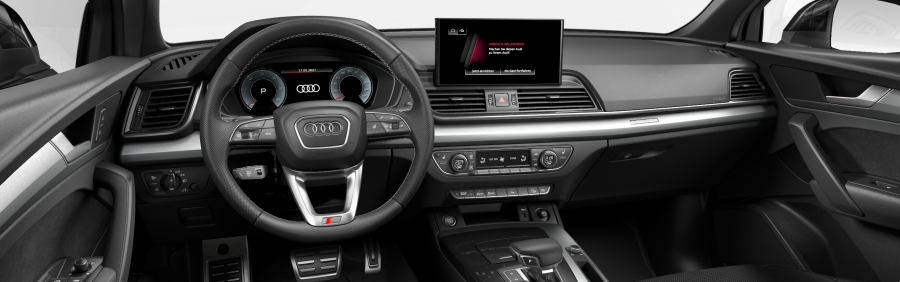 Audi Q5 Sportsback, Q5 SB S line 40 TDI 150kW quattro, barva šedá