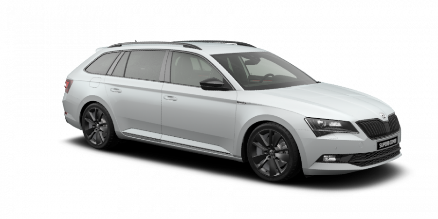 Škoda Superb, 2,0 TDI 140 kW 7-stup. automat. 4x4, barva bílá