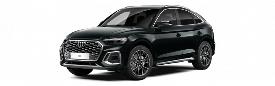 Audi Q5 Sportsback, Q5 SB S line 50 TDI 210kW quattro, barva černá