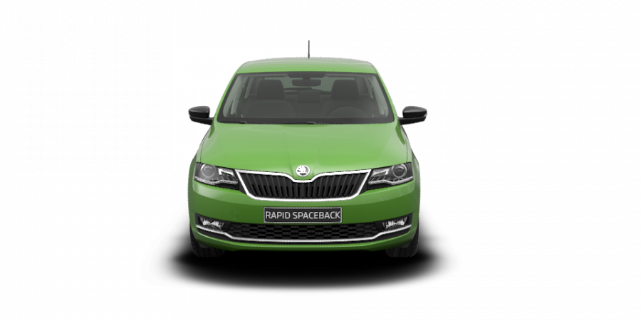 Škoda Rapid, 1,0 TSI 70 kW 5-stup. mech., barva zelená