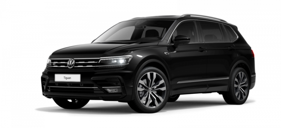 Volkswagen Tiguan Allspace, HL R-Line 2,0 TSI 7DSG 4M, barva černá