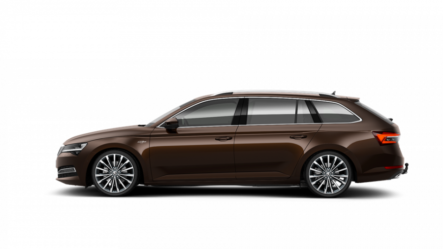 Škoda Superb, 2,0 TDI 147 kW 7-stup. automat. 4x4, barva hnědá