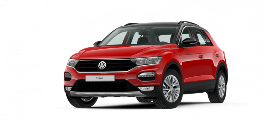 Volkswagen T-Roc, Style1,5 TSI EVO ACT OPF 6G, barva červená