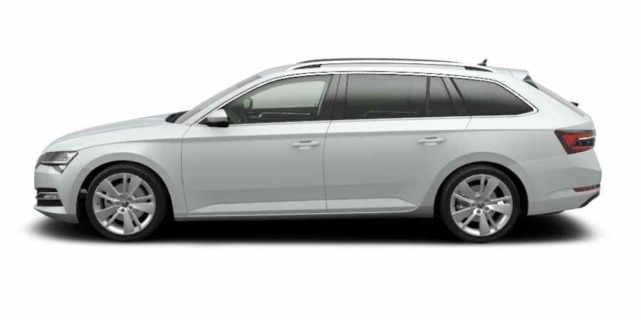 Škoda Superb, 2,0 TDI 140 kW 7-speed automat. 4x4, barva bílá