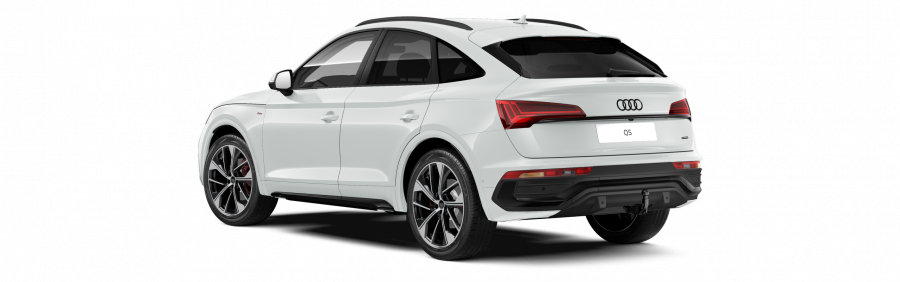 Audi Q5 Sportsback, Q5 SB S line 40 TDI 150kW quattro, barva bílá