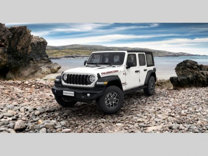 Jeep Wrangler, Rubicon 2.0 Turbo 4WD, barva bílá