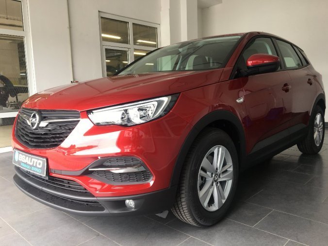 Opel Grandland X, Enjoy 1.2 TURBO 96kW, barva červená