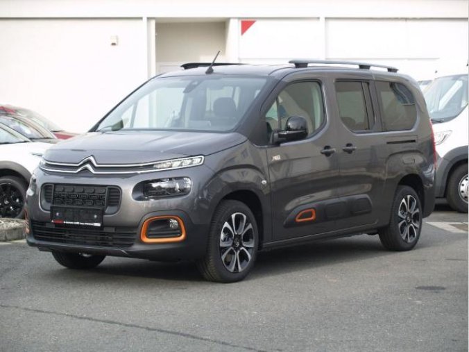 Citroën Berlingo, XL Shine 1,5BHDi 130 EAT8, barva šedá